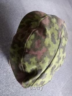 Ww2 German Camouflaged Oakleaf M43 field cap Original fabric