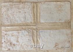 Ww2 German Confirmation Letter For Laborer To Wear A Silver Cross Of Merit Medal