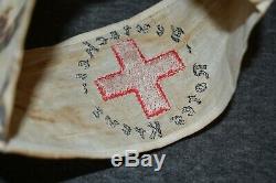 Ww2 German Deutsches Rotes Kreuz Red Cross Combat Medic Armband Original