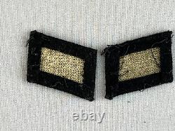 Ww2 German Elit Colar Tabs Of Estonean Volunteer, Complete, Original