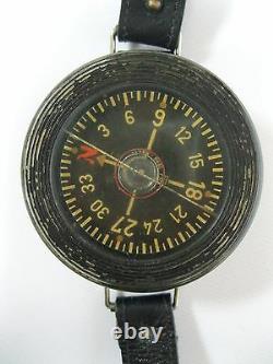 Ww2 German Germany Pilot Luftwaffe Kadlec Ak39 Navigation Wrist Compass