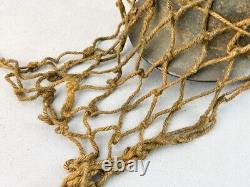 Ww2 German Helmet Camo Regulation Netting, Original In Good Condition, Rare Item