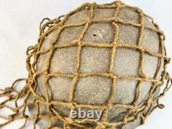 Ww2 German Helmet Camo Regulation Netting, Original In Good Condition, Rare Item