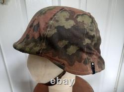Ww2 German Helmet Cover Original Fabric