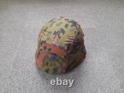 Ww2 German Helmet Cover Original Fabric
