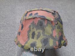 Ww2 German Helmet Cover Original Fabric