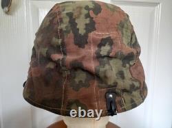 Ww2 German Helmet Cover Original Fabric Ww2 German Helmet Cover Original Fabric
