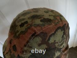 Ww2 German Helmet Cover Original Fabric
