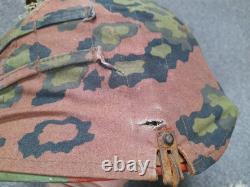 Ww2 German Helmet Cover Original Fabric