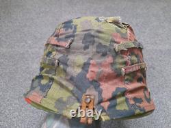 Ww2 German Helmet Cover Original Fabric