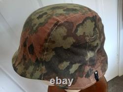 Ww2 German Helmet Cover Original Fabric