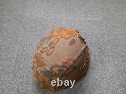 Ww2 German Helmet Cover Original Fabric