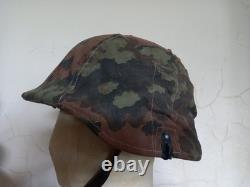Ww2 German Helmet Cover Original Fabric