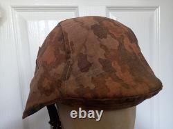 Ww2 German Helmet Cover Original Fabric