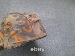 Ww2 German Helmet Cover Original Fabric