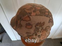 Ww2 German Helmet Cover Original Fabric