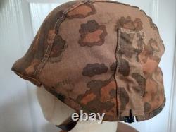 Ww2 German Helmet Cover Original Fabric