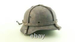 Ww2 German Helmet Leather Carrier, Elit, Original, Complete, Rare