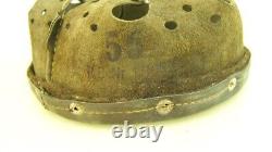 Ww2 German Helmet Liner Leather Size 64/56 In Good Condition