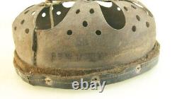 Ww2 German Helmet Liner Leather Size 66/58 In Good Condition