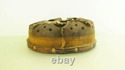 Ww2 German Helmet Liner Leather Size 68/60 In Good Condition