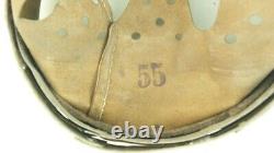 Ww2 German Helmet Liner Size 62/55 In Good Condition, Early Aluminium, Complete