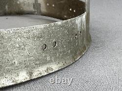 Ww2 German M38 Paratrooper Helmet Liner Band, Alum, Complete And Original, Sz 68