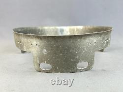 Ww2 German M38 Paratrooper Helmet Liner Band, Alum, Complete And Original, Sz 68