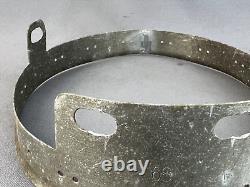 Ww2 German M38 Paratrooper Helmet Liner Band, Alum, Complete And Original, Sz 68