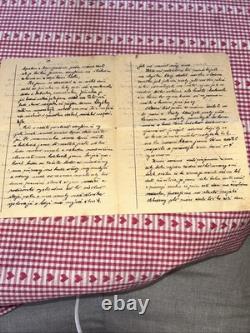 Ww2 German Oberdanau Camp Letter Czeck Prison Rare