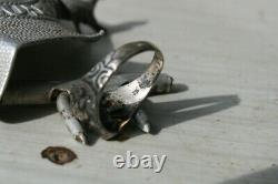 Ww2 German Original Ring silver 835 Bodenfund schmuck antike silber