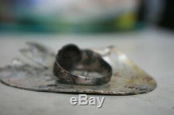 Ww2 German Original Totenkopf ring bodenfund