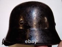 Ww2 German Rare Original CIVIL DEFENSE M34/M33 Helmet (M16 M17 M18 Shape)Police