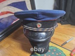 Ww2 German Reichsbahn Cap Diénstmann Original Size 56