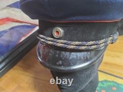 Ww2 German Reichsbahn Cap Diénstmann Original Size 56