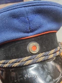 Ww2 German Reichsbahn Cap Diénstmann Original Size 56