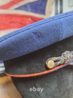 Ww2 German Reichsbahn Cap Diénstmann Original Size 56