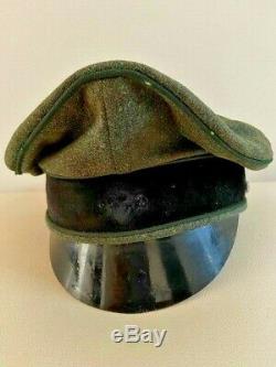 Ww2 German Reserve Officer's Visor Hat. Elite Units. Vintage
