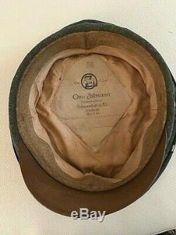 Ww2 German Reserve Officer's Visor Hat. Elite Units. Vintage