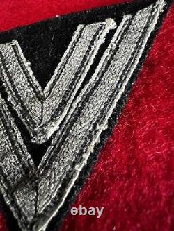 Ww2 German Schutztaffel Chevron For Obergefreiter (corporal) Original