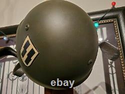 Ww2 M33 Italian German Axis Helmet Musolini Italy Factory Stamped