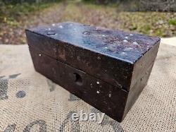 Ww2 Original German Carbide Lantern Bakelite Accessories Box Kurland Barn Find