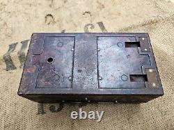 Ww2 Original German Carbide Lantern Bakelite Accessories Box Kurland Barn Find