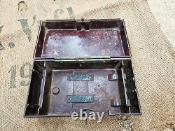 Ww2 Original German Carbide Lantern Bakelite Accessories Box Kurland Barn Find