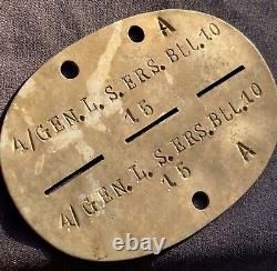 Ww2 Original German ID Dog Tag