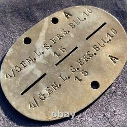 Ww2 Original German ID Dog Tag