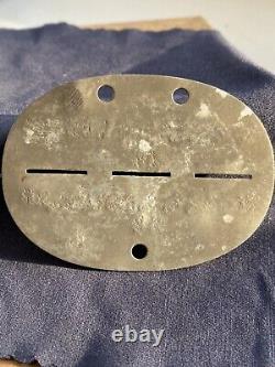 Ww2 Original German ID Dog Tag