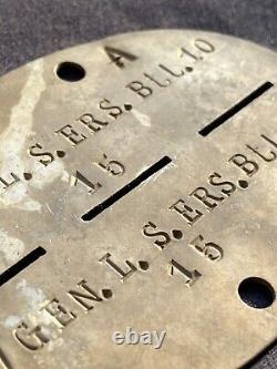 Ww2 Original German ID Dog Tag