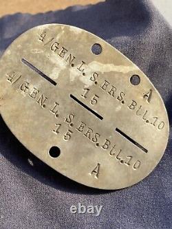 Ww2 Original German ID Dog Tag