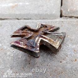 Ww2 Original German Iron Cross Eki Frame First Class 2